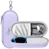 Asteroid GSM - Glasses Case (ETJ3) - PU, 16.5 x 6.5 x 4cm - Lavender