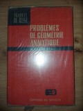 Problemes de geometrie analytique D.KLETENIK