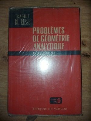 Problemes de geometrie analytique D.KLETENIK foto