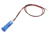 Lampă de control LED albastră &Oslash;8mm, 220V AC - APEM