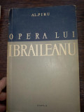 Al. Piru - OPERA LUI IBRAILEANU