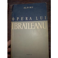 Al. Piru - OPERA LUI IBRAILEANU