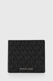 Michael Kors portofel barbati, culoarea negru, 39S4LHUF2B