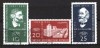 GERMANIA (DDR) 1956 &ndash; PERSONALITATI. ABBE. ZEISS. SERIE STAMPILATA, F144, Stampilat
