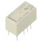 Releu Electromagnetic DPDT 5VDC THT 2A/0.3A 125VAC