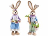 Cumpara ieftin Set 2 figurine Iepurasi Paste 32x26x120 cm