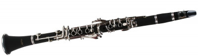 Clarinet Karl Glaser Bb(Si bemol) Bohm sistem 17clape+6 inele ebonita foto