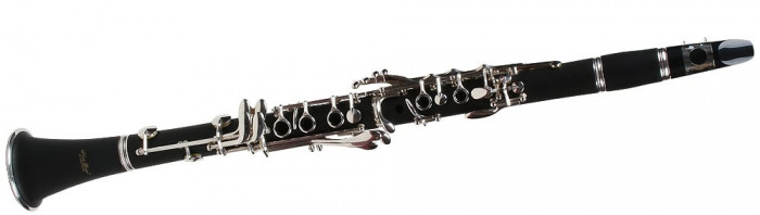 Clarinet Karl Glaser Bb(Si bemol) Bohm sistem 17clape+6 inele ebonita