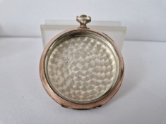 Carcasa pentru Ceas de Buzunar Junghans din Argint de 0.800.