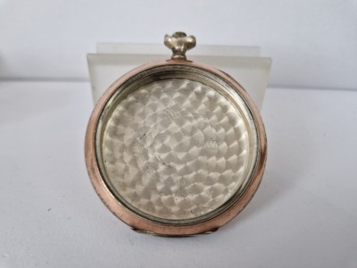 Carcasa pentru Ceas de Buzunar Junghans din Argint de 0.800. foto