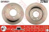 Disc frana JEEP COMPASS (MK49) (2006 - 2016) TRW DF4931