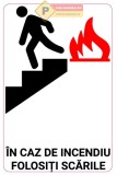Indicatoare de urgenta pentru scara