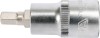 Bit Hexagonal YATO 7mm, Adaptor 1/2&quot;, Lungime 55mm, Otel Crom-Vanadiu CrV6150, Profesional, Atelier Mecanica Auto