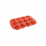 Forma silicon 12 briose Tescoma Delicia, antiaderenta, flexibila, termorezistenta (max 230&deg;C), curatare usoara