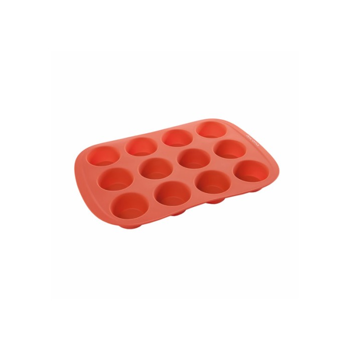 Forma 12 briose, din silicon, Delicia