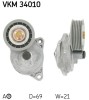 SKF VKM 34010 rola intinzator,curea transmisie