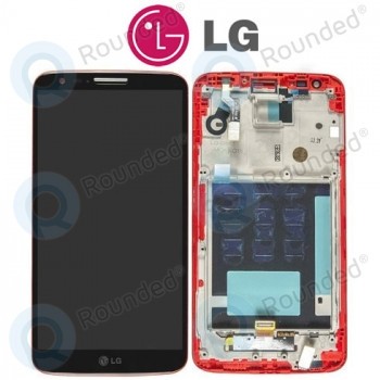 LG G2 (D802) Afișaj complet roșu ACQ87040904 foto