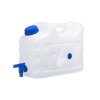Canistra Apa Potabila 10L cu Robinet si Dop Plastic Alimentar Camping Drumetii Excursii
