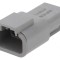 Conector ATM 3-PIN Gri IP67