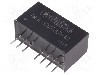 Convertor de tensiune, DC-DC, intrare 9...18V DC, iesire 5V DC, putere 3W, AIMTEC - AM3G-1205DH30-NZ