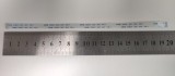 Cablu panglica AWM 20612 80C 60V VW-1, 0.5mm latime intre pini, 12 pini fata fata, 20cm lungime