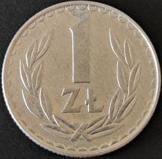Moneda 1 ZLOT - POLONIA, anul 1984 *cod 666 foto