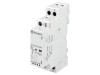 Contactor Modular Finder 2P 25A 230V NO - Montare Sina DIN, Serie 22