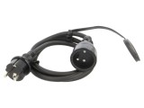 Prelungitor Alimentare 1.5m 16A Negru