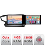 Navigatie Hyundai Ioniq 2016-2020 Edotec 2 ecrane 8 core 4+128 21.6 inch Incell android Wifi 5Ghz gps internet KIT-ioniq CarStore Technology