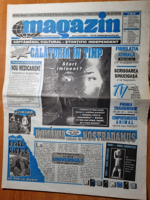 magazin 5 iulie 2001-art pearl harbor,leonardi dicaprio,celine dion,lucescu foto