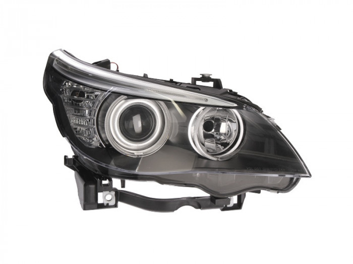 Far Bmw Seria 5 (E60/E61) 04,2007-06,2010 BestAutoVest fata dreapta, tip bec H7+H7, semnal led, marca Depo