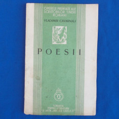 VLADIMIR CAVARNALI - POESII , EDITIA 1-A , 1934