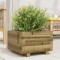 vidaXL Jardinieră de grădină, 40x40x26,5 cm, lemn de pin impregnat 847292