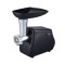 Masina de tocat carne, cu motor din cupru, cutite din otel inoxidabil, putere 1300W, accesorii umplut carnati, functie revers, negru