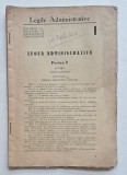 Cumpara ieftin Legea Administrativă &ndash; Rom&acirc;nia, 1936 &ndash; Supliment la &bdquo;Repertoriu de Jurisprudență Administrativă&rdquo;