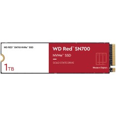 SSD NAS WD Red SN700 1TB M.2 2280-S3-M PCIe Gen3 x4 NVMe, Read/Write: 3430/3000 MBps, IOPS 515K/560K, TBW: 2000 &quot;WDS100T1R0C-68BDK0&quot;
