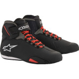 MBS Ghete Alpinestars Sektor, negru/rosu, 42.5, Cod Produs: 34052091PE