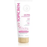 Topicrem UH BODY Ultra-Moisturizing Pearly Body lapte de corp piele sensibilă stralucire de perla 75 ml