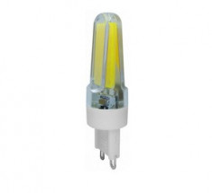 Bec cu LED, dulie G9, 3W, 220V, alb rece - 158434 foto