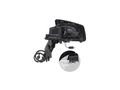 Oglinda exterioara Mercedes Clasa Cls (C218), 01.2011-, Stanga, reglare electrica; fara carcasa; incalzita; geam asferic; cromat; pliere electrica; m foto