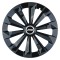 Set 4 Capace Roti 14 inchi (R14) Fame Negru, Compatibile Cu Jeep