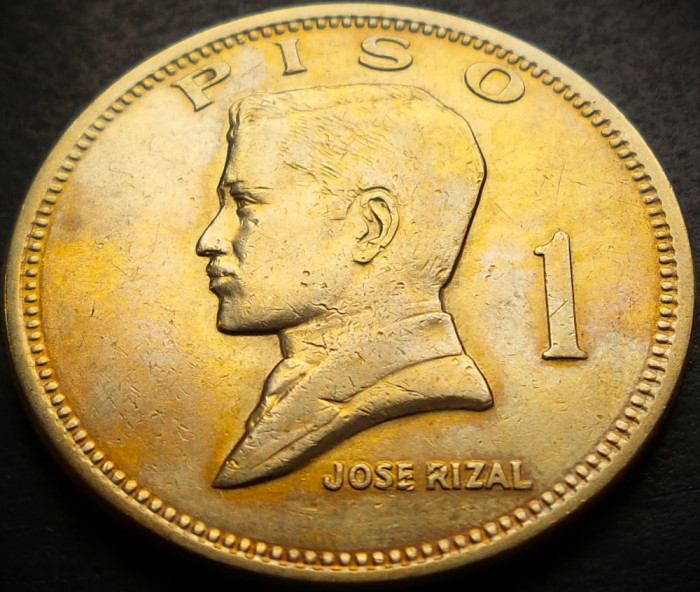 Moneda 1 PISO - FILIPINE, anul 1974 *cod 4239 = excelenta