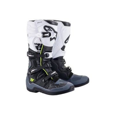 MBS Cizme cross-enduro ALPINESTARS TECH 5 BOOT 43 Negru/Gri/Alb, Cod Produs: 20150151029 foto