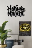 Cumpara ieftin Aplică de perete LED decorativă Hakuna Galben 40x60 cm