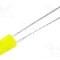 Dioda LED 5mm, galbena, convex, 1.8...2.6V, OPTOSUPPLY - OSNY5134B