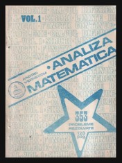 Analiza matematica, vol. 1 353 de probleme rezolvate/ Andrei Vernescu
