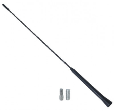 Antena Auto 41CM Cu 2 Adaptoare: 5 Si 6 MM Carmotion 58527 foto