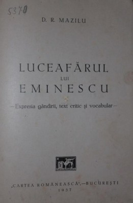 LUCEAFARUL LUI EMINESCU foto