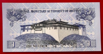 Bhutan 1 ngultrum 2006 UNC necirculata ** foto