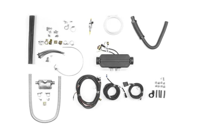Kit complet &icirc;ncălzitor staționar Autoterm Air 2D 12V